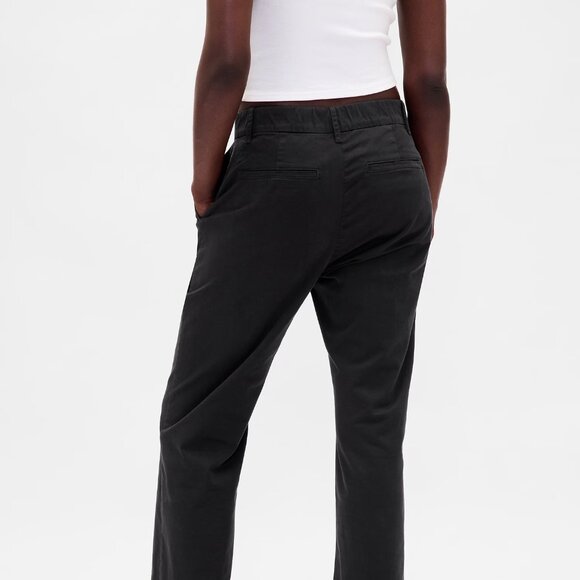 2 x GAP Mid Rise Downtown Khakis - Black - Picture 13 of 13